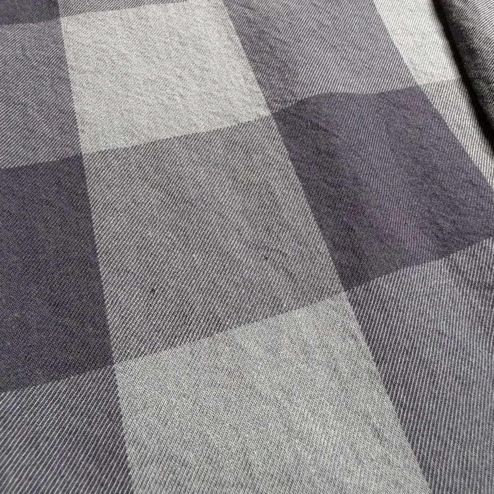 Levis Mens Large‎ Relaxed Fit Blue Buffalo Plaid Button Down Flannel Shirt